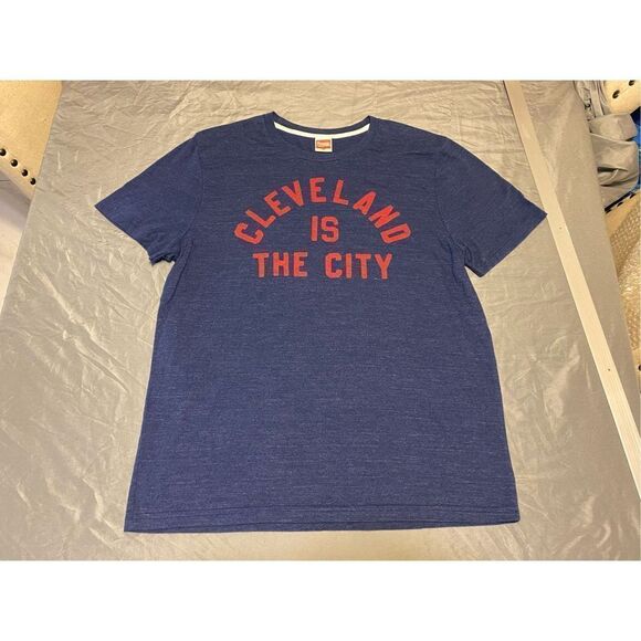 Cleveland Guardians Shirt Mens Extra Large Blue Indians MLB Baseball - Picture 1 of 5